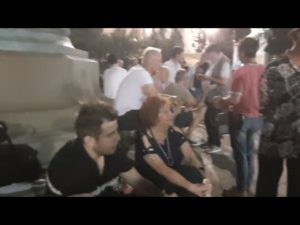 PROTEST ispred Skupštine 41 VEČE Istrajnost za divljenje koje će se