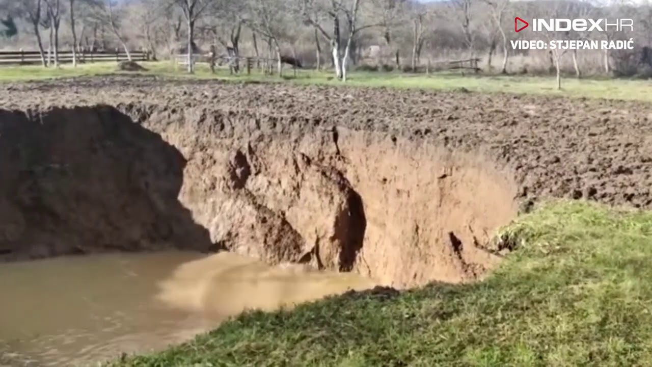 Novi problem u Hrvatskoj Ogromne rupe se šire i svakim danom ih je sve