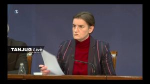 Брнабић тврди да су „блокадери“ покварили односе Србије и САД
