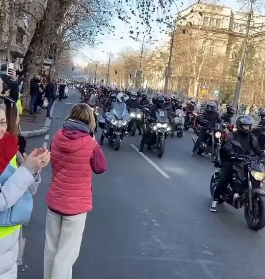 Бајкерима у Нишу стижу казне за вожњу на протесту 1. марта