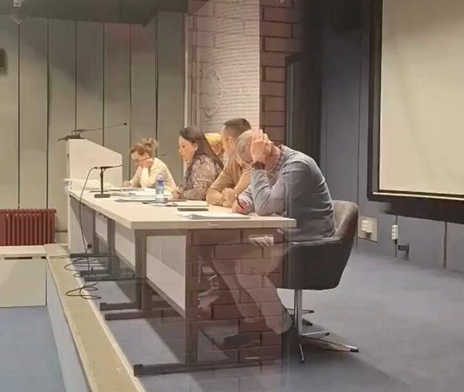 Студенти ушли на седницу Наставно-научног већа Филозофског факултета у Новом Саду