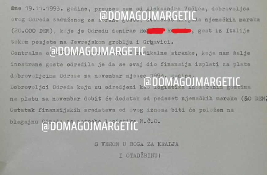 Домагој показао документ који су му дали Алексићеви саборци: Вучићево име…