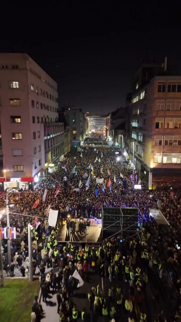 „Недеља слободе на југу Србије“ у 5 градова,а онда велики студентски скуп 1. марта