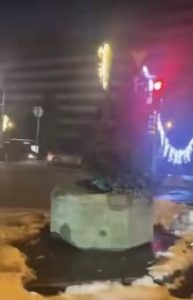 Пала новогодишња расвета у Кнеза Милоша у Београду (ВИДЕО)