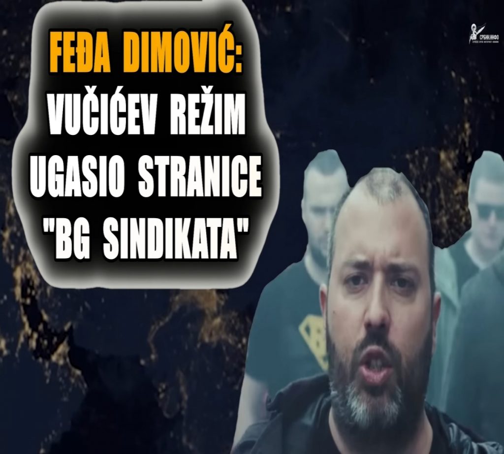 Вучићев режим угасио БГ синдикат! Феђа Димовић: У току је жесток обрачун са нама!
