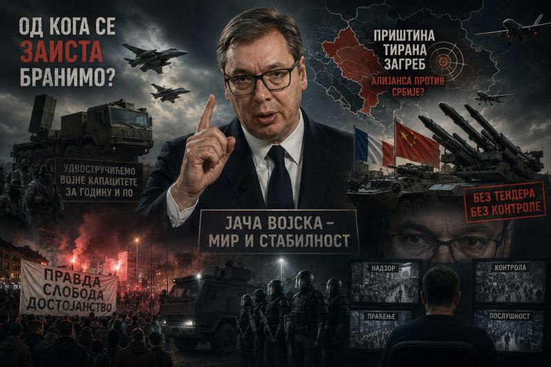 Потреба или пропаганда: Против кога се Вучић заправо наоружава?