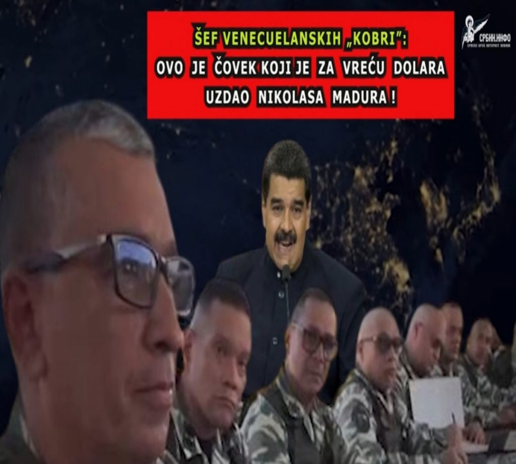 Откривен: Шеф венецуеланских „Кобри” за врећу долара продао Мадура Американцима!