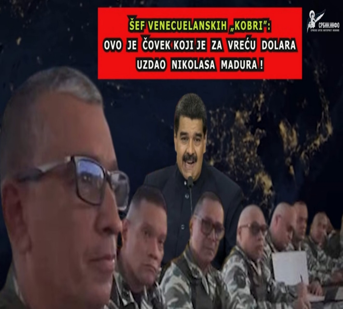 Откривен: Шеф венецуеланских „Кобри” за врећу долара продао Мадура Американцима!