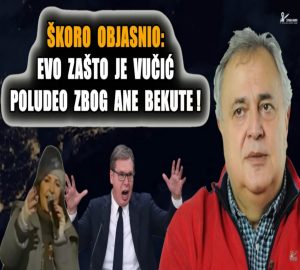 Грудвање Бекуте: Неће ваљда да буде Вучића јер су пуцали на Србе на Космету
