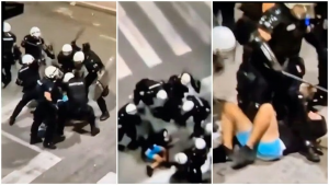 Протест у Ваљеву поводом 6 месеци од полицијске бруталности, децу брутално тукли