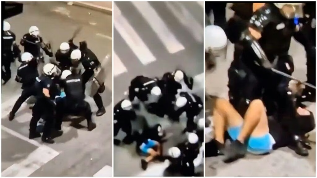 Протест у Ваљеву поводом 6 месеци од полицијске бруталности, децу брутално тукли