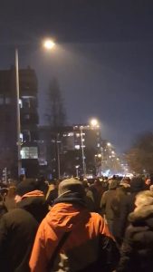 Завршен протест у НС: Студенти обишли Филозофски, ДИФ и Правни факултет