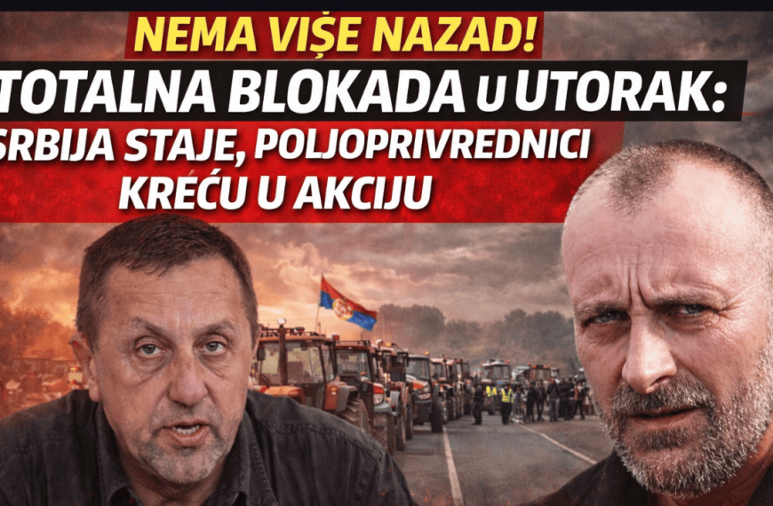 Нема више назад! Уторак дан Д – креће тотална блокада Србије!