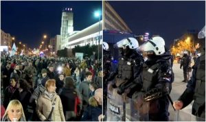 Полиција у центру Н. Сада, студенти позвали на скуп у 18.30 испред СНП-а