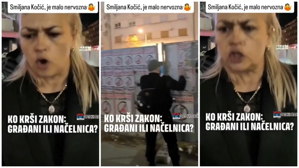„Ко си ти да се ја теби легитимишем“: Погледајте сукоб СНС начелнице са грађанима