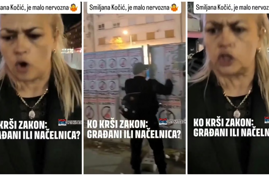 „Ко си ти да се ја теби легитимишем“: Погледајте сукоб СНС начелнице са грађанима