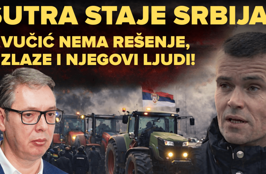 Сутра Србија стаје: Пољопривредници против лажног дијалога власти!