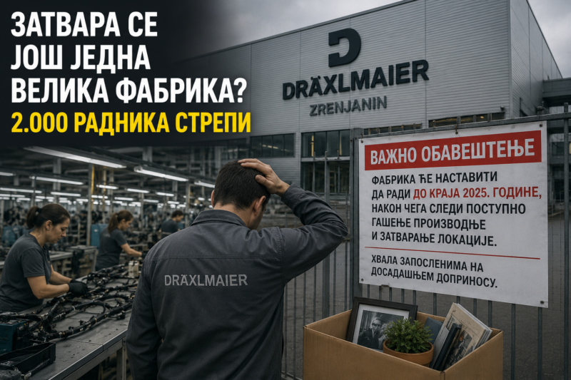 Затвара се још једна велика фабрика? 2.000 радника стрепи