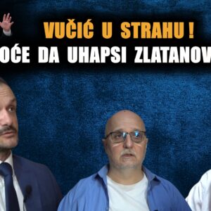 Др Мировић и др Јанковић: Криминалац Вучић у страху! Хоће да хапси Златановића!