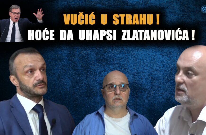 Др Мировић и др Јанковић: Криминалац Вучић у страху! Хоће да хапси Златановића!
