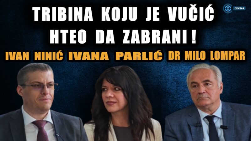 ЛОМПАР, НИНИЋ И ПАРЛИЋ: Вучићев режим разорио Устав и правну државу