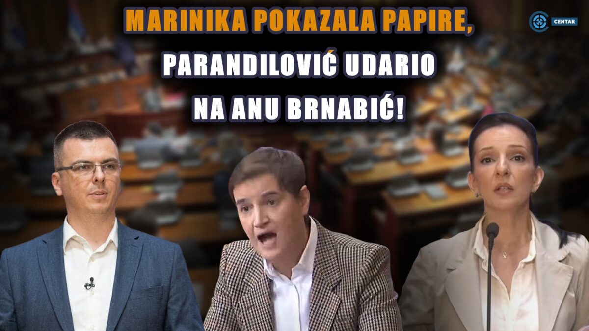 Бура у Скупштини: Мариника показала папире, а Парандиловић ударио на Ану Брнабић!