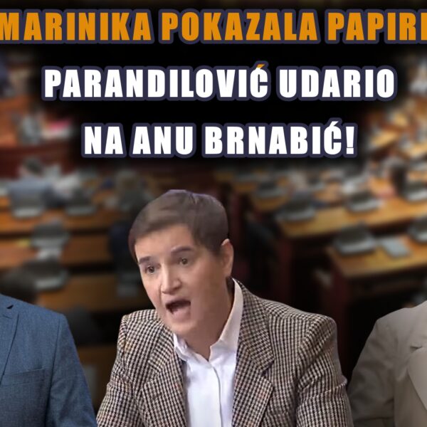 Бура у Скупштини: Мариника показала папире, а Парандиловић ударио на Ану Брнабић!