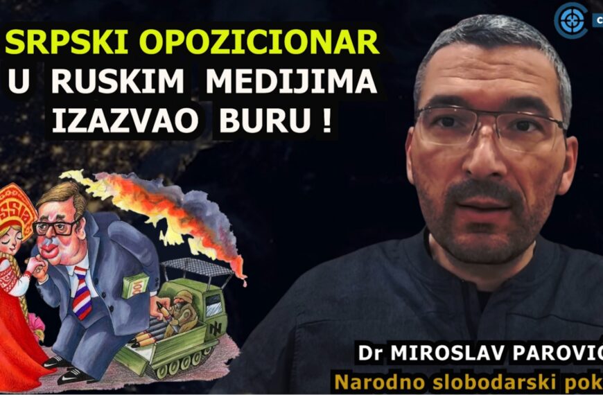 Мирослав Паровић у руским медијима изазвао буру: Престаните да подржавате Вучића! (ВИДЕО)