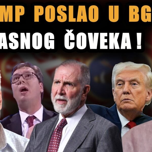 ТРАМП ШАЉЕ ОПАСНОГ ЧОВЕКА У БЕОГРАД! Вучић преговара о силаску са власти! | Прелиставање – др Кузовић и Дејан Петар
