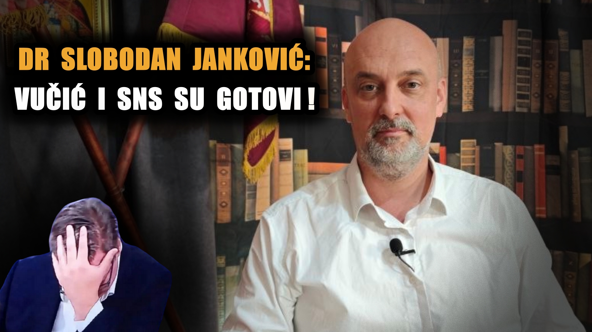 Др Јанковић: Стигло истраживање – Вучић нема ни 30%; (С)транка (Н)епријатеља (С)рбије је готова