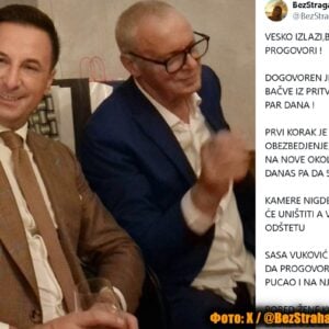 Твитер налог који је први јавио да је убијен Баја: ВЕСЕЛИН МИЛИЋ ИЗЛАЗИ ИЗ ЗАТВОРА!