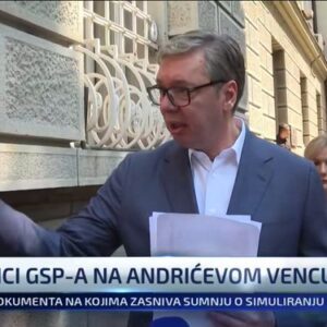 Режирани излазак Вучића испред Председништва: Покушај прикривања пљачке у ГСП-у од стране Звонка Веселиновића (ВИДЕО)