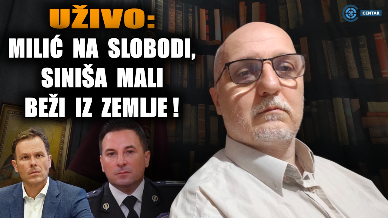 Уживо – Дејан Петар: Веселин Милић на слободи – Синиша Мали би да бежи из Србије!…