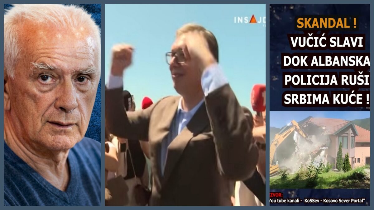 Скандал! Вучић слави док албанска полиција руши Србима куће! Др Јакшић са Косова: Ево шта се десило (ВИДЕО)