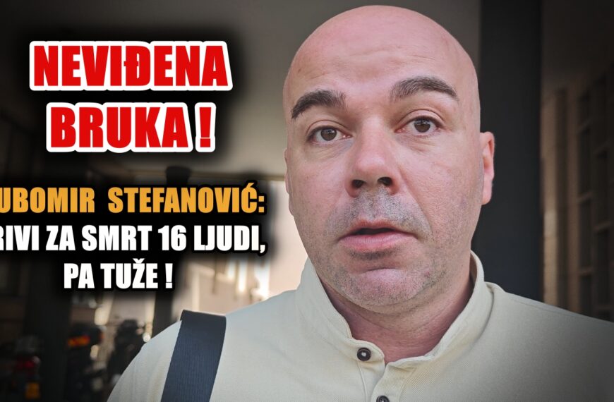 Оптужио их за лешеве! Љубомир Стефановић испред суда жестоко по фирми Андреја Вучића! (ВИДЕО)