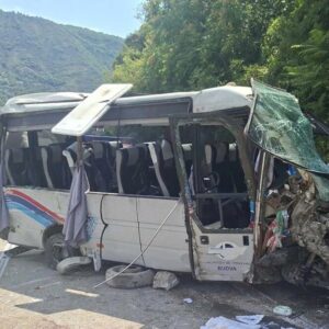 Детаљи несреће код Котора: Страдала девојка (21), дете (10) после реанимације послато у Подгорицу, деветоро путника има тешке повреде