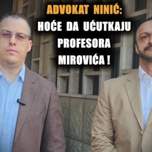 Фирма Андреја Вучића ради страшне ствари?! Адвокат Нинић: Хоће да ућуткају професора Мировића! (ВИДЕО)