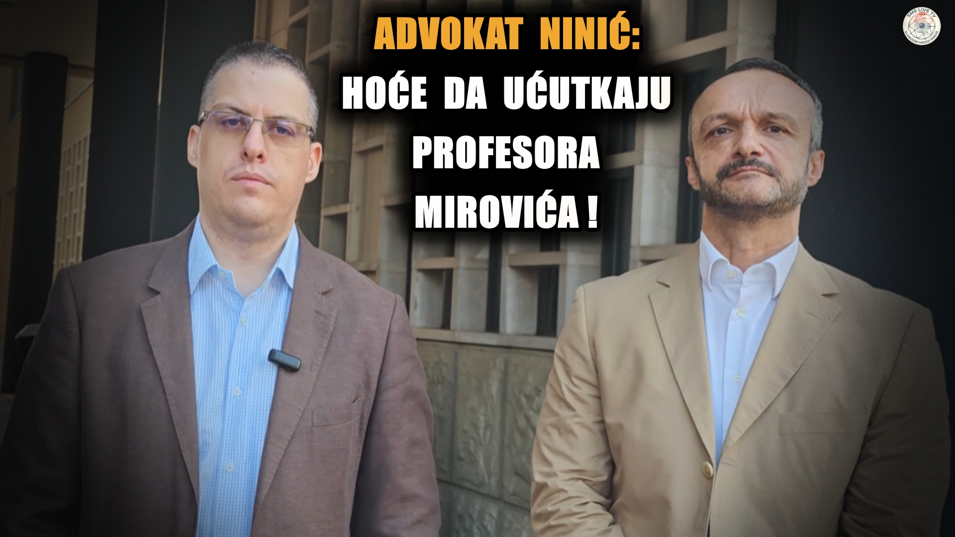 Фирма Андреја Вучића ради страшне ствари?! Адвокат Нинић: Хоће да ућуткају професора Мировића! (ВИДЕО)