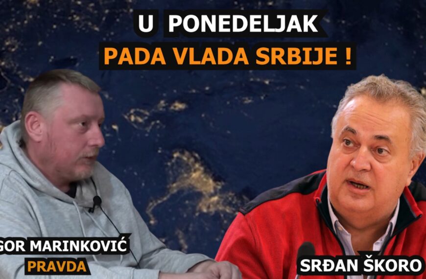 Срђан Шкоро и Игор Маринковић: У понедељак пада Влада Србије, Вучић нови…