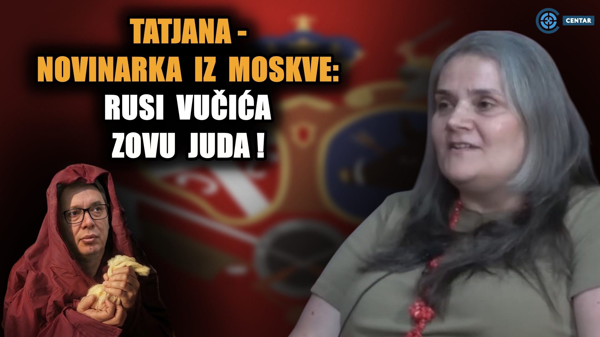 Татјана Стојановић новинарка из Москве: Руси Вучића зову Јуда! ЕУ ће напасти Русију до … (ВИДЕО)