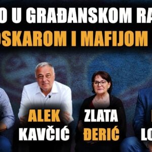 Ми смо у грађанском рату са Оскаром и мафијом | Ломпар, Кавчић, Ђерић и Глишић (ВИДЕО)