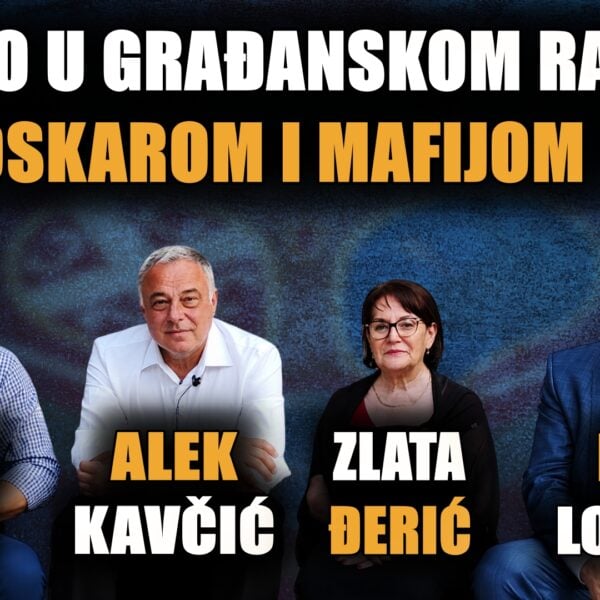 Ми смо у грађанском рату са Оскаром и мафијом | Ломпар, Кавчић, Ђерић и Глишић (ВИДЕО)