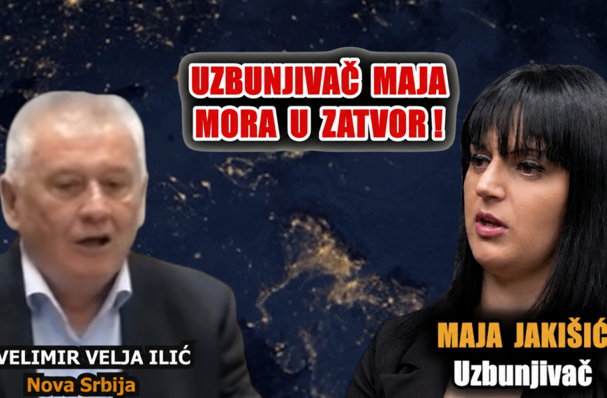 Хитно – Узбуњивача Мају суд осудио на затвор! Сину Веље Илића запалили…