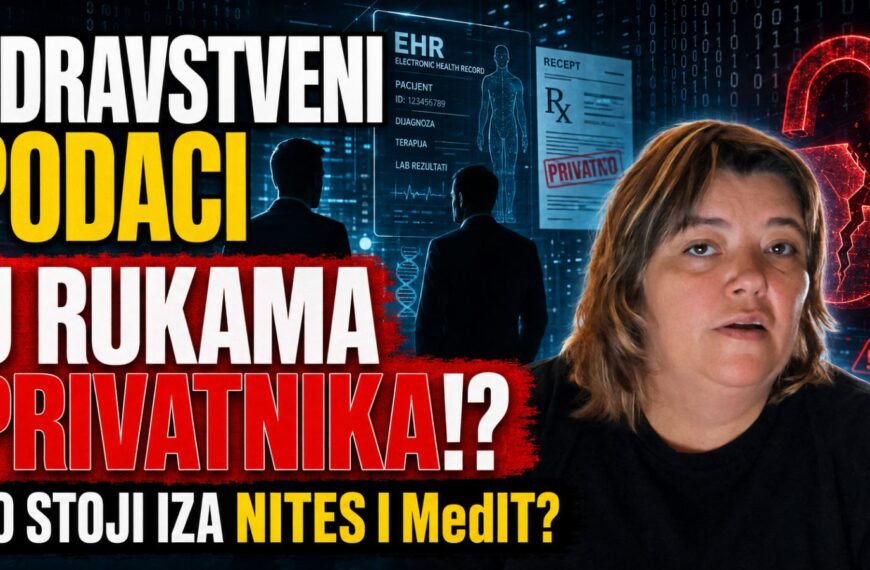 (ВИДЕО) ЗДРАВСТВЕНИ ПОДАЦИ У РУКАМА ПРИВАТНИКА: Ко стоји иза компанија НИТЕС и МедИТ и ко ће&hellip;