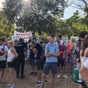 УЖИВО: Еко буна на Ушћу, студенти и грађани протестују због еколошких проблема