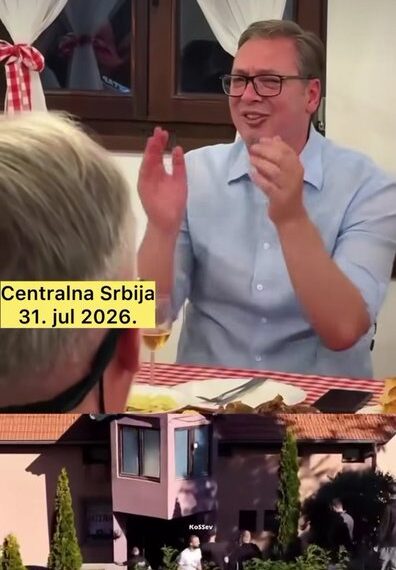 Исмева Србе: Пијани Вучић у кафани&hellip;