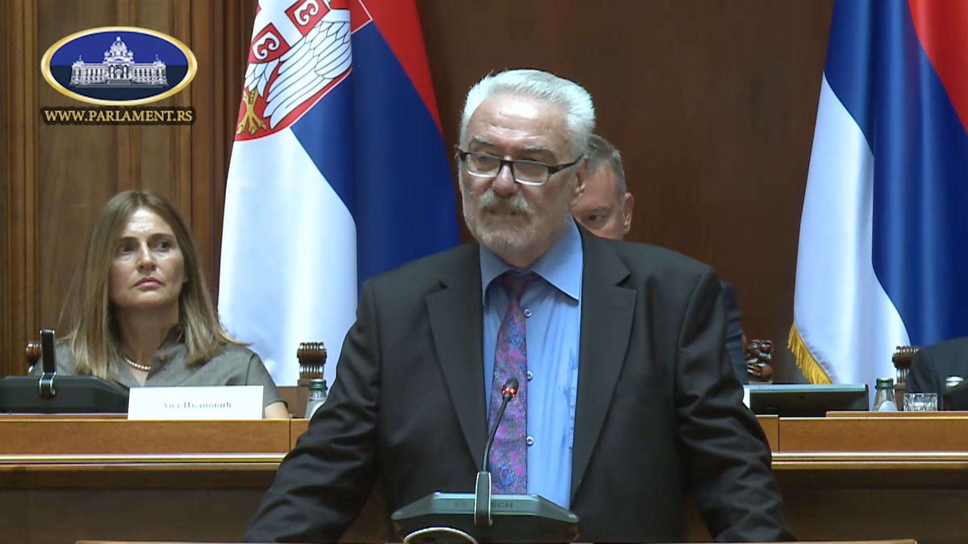 Скупштина – др Бранимир Несторовић: Косово је украдено и издано али није изгубљено! (Видео)