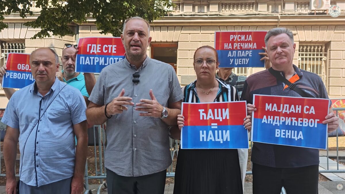 Костић: Ко ћути о Вучићу као о фашисти, није патриота! Сви уз студенте – да победимо зло! (ВИДЕО)