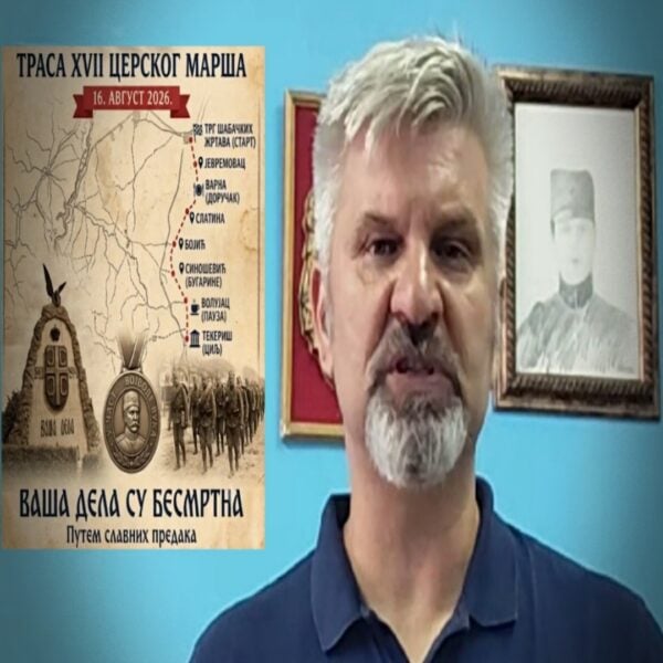 2000 људи на Церском маршу! Српска младост пешачи 35 километара у славу српских хероја (ВИДЕО)