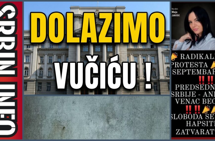 Узбуњивач Маја најавила: Следи радикализација протеста код Председништва! Од уторка у 10ч … (ВИДЕО)